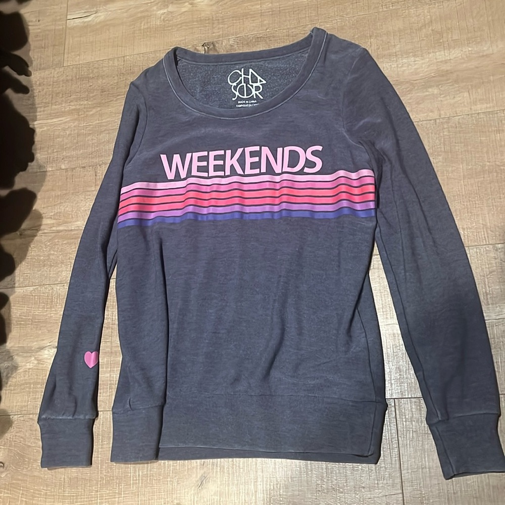 Chaser lightweight sweatshirt size small nwot